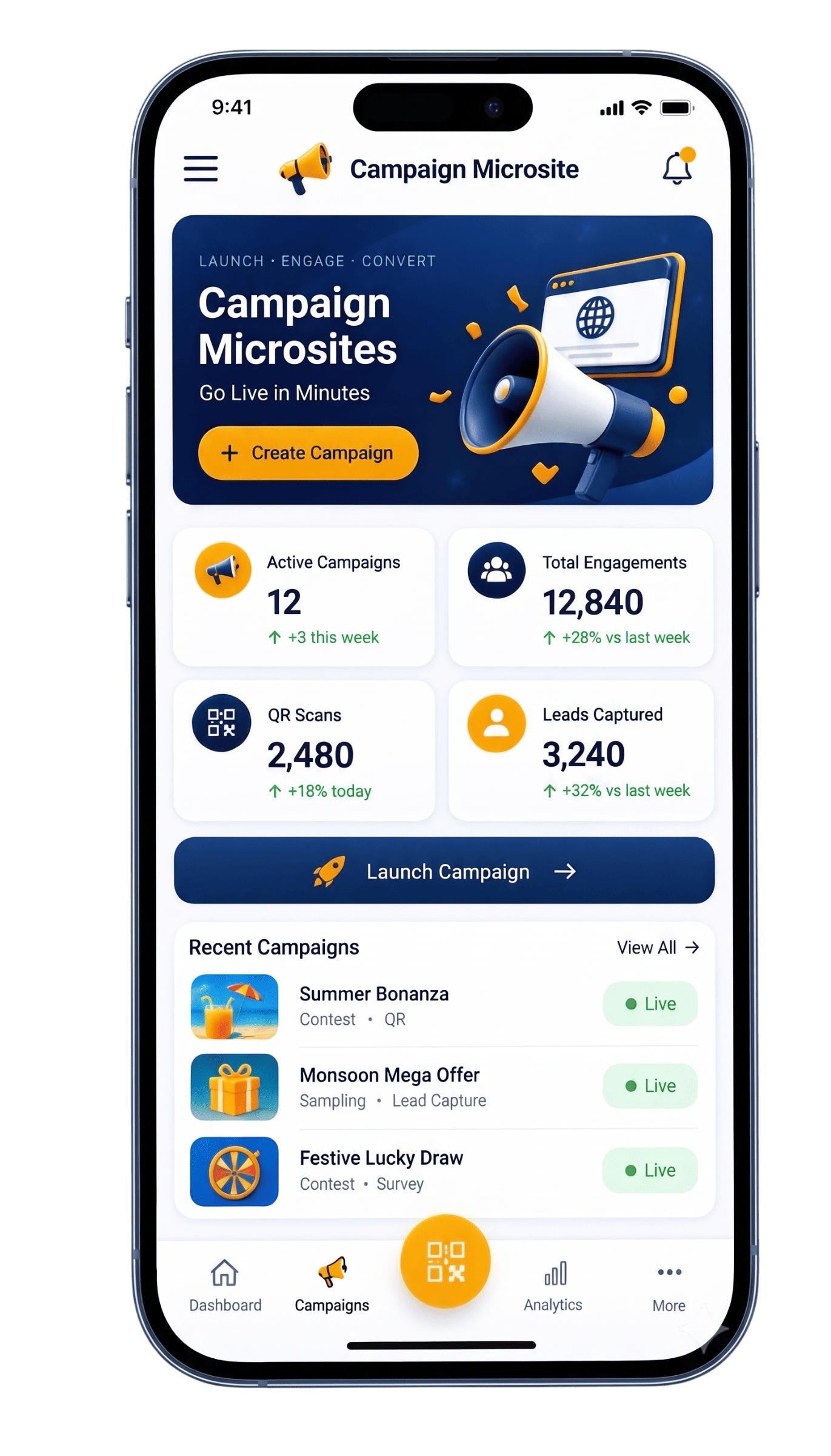Field activation app for BTL campaign execution