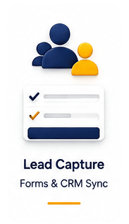 Campaign lead capture experience
