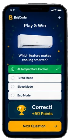 Gamified consumer durable product engagement experience